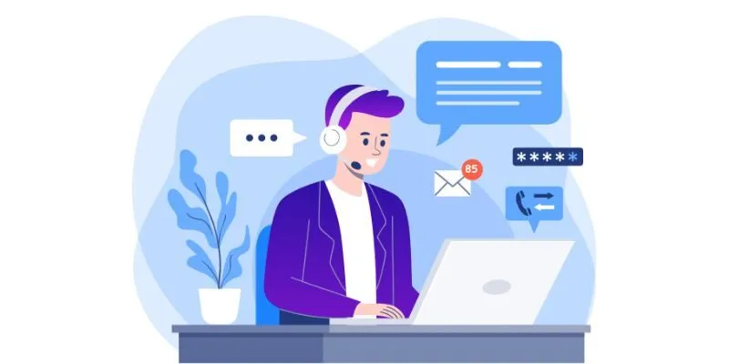 Trang liên hệ là nơi tiếp nhận và xử lý yêu cầu hỗ trợ người dùng