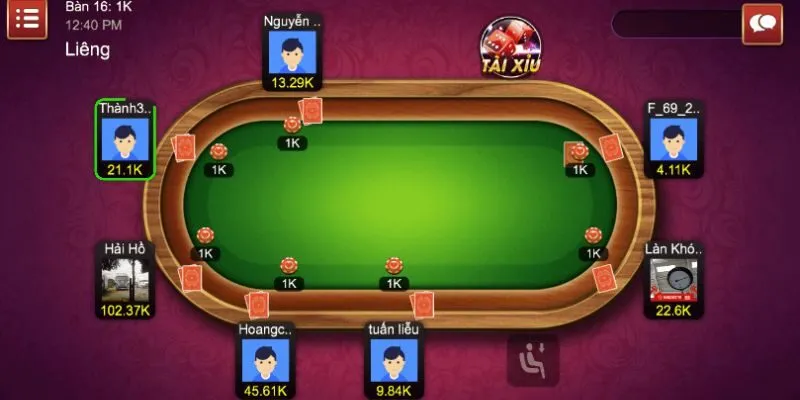 Liêng là trò chơi dùng 3 lá bài để xác định thắng thua