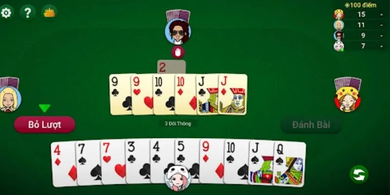 Luật chơi game bài tiến lên miền nam cơ bản người mới cần nắm